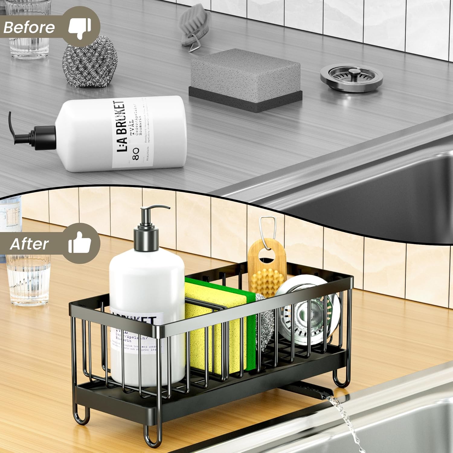 Detalle de PKBD Kitchen Sink Caddy 304 Rustproof