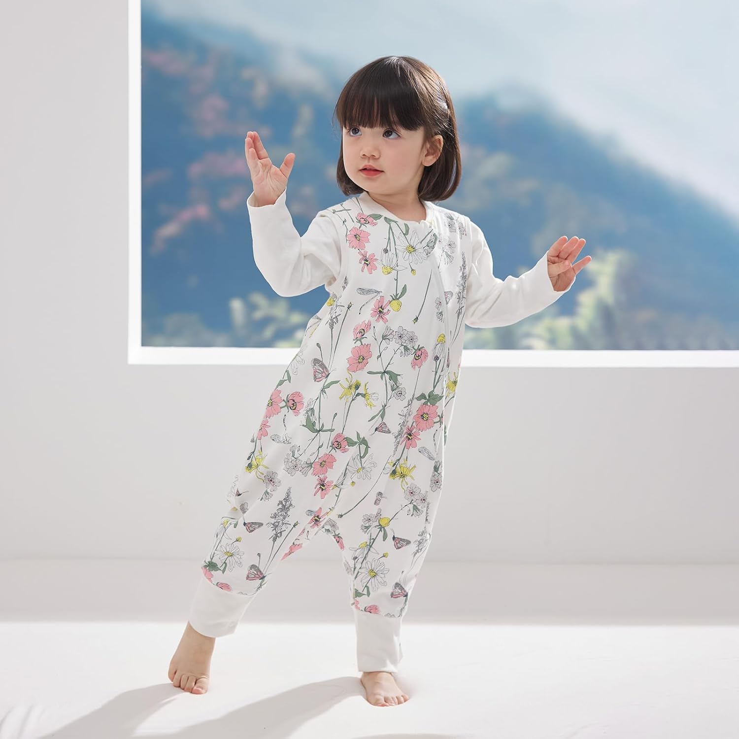 Thumbnail 4 de Duomiaomiao Sacco nanna con piedi – confezione da 2, cotone leggero 0,5 TOG per bambini 1–2 anni