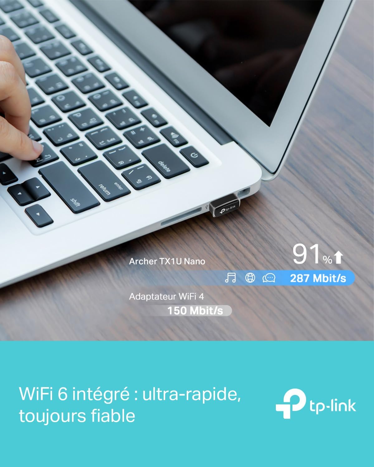 Thumbnail 3 de TP-Link Archer TX1U Nano AX300 clé Wi‑Fi 6