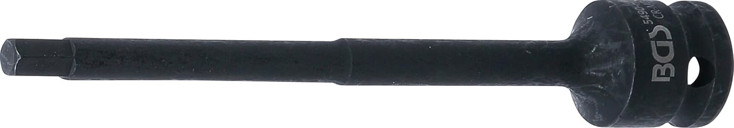 Thumbnail 3 de BGS 5490-H12 Kraft-Bit-Einsatz 150 mm – Innensechskant 12 mm, Innenvierkant 12,5 mm (1/2") aus Chrom-Molybdän-Stahl