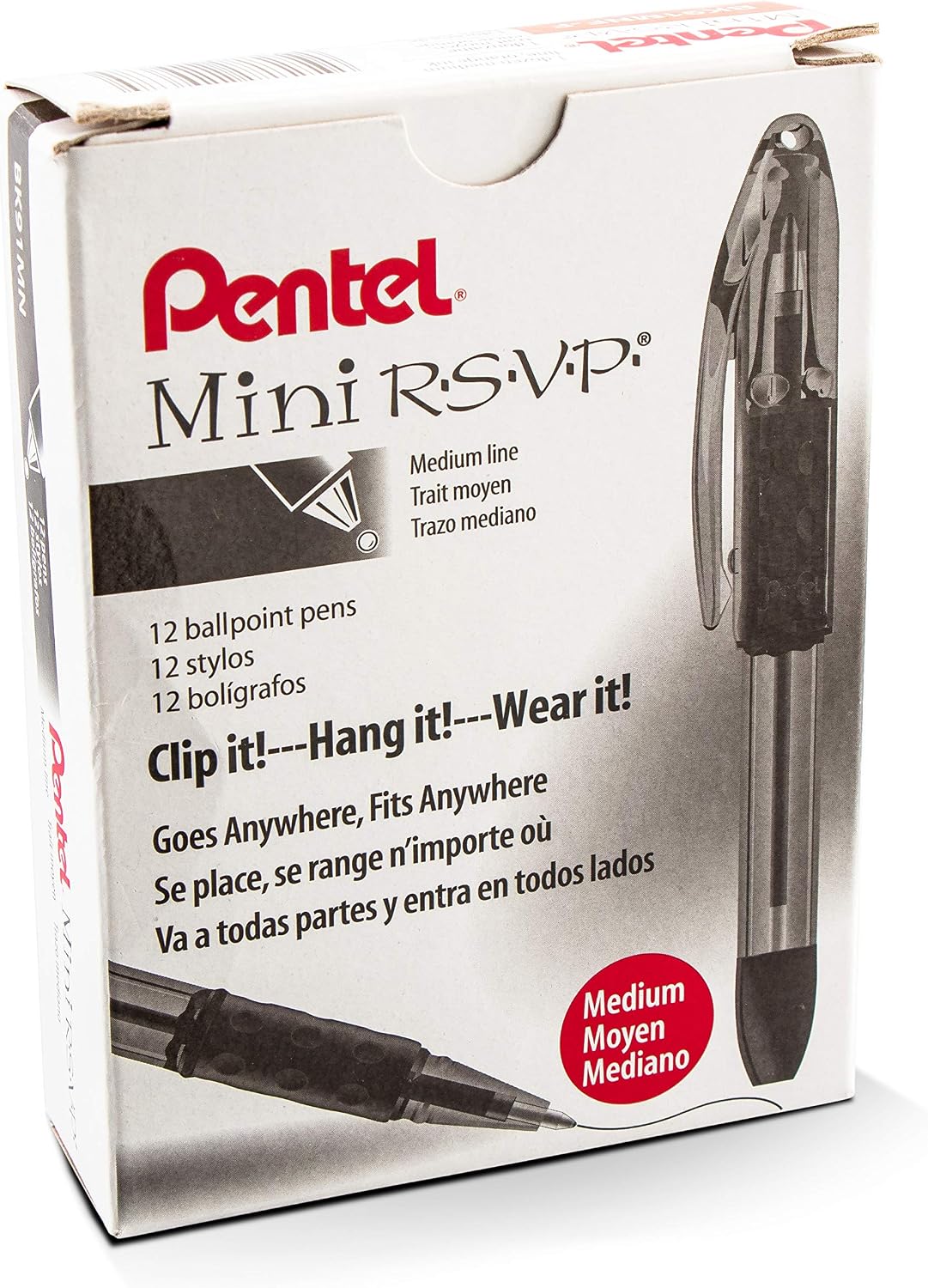 Detalle de Pentel Mini Ballpoint Pen 1.0 mm