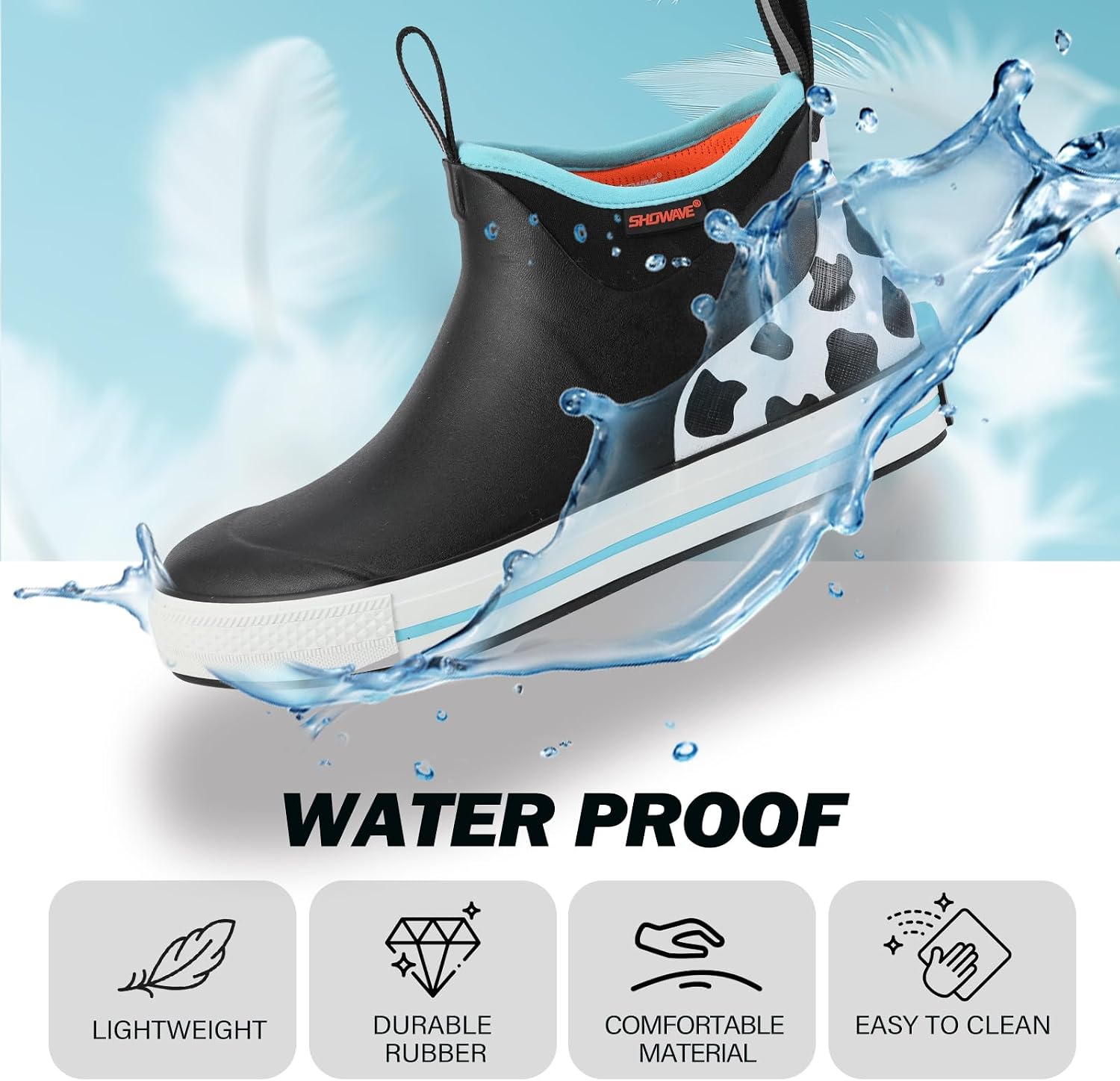 Thumbnail 4 de Showave Women's 6-inch Ankle Deck Boots Waterproof 🌧
