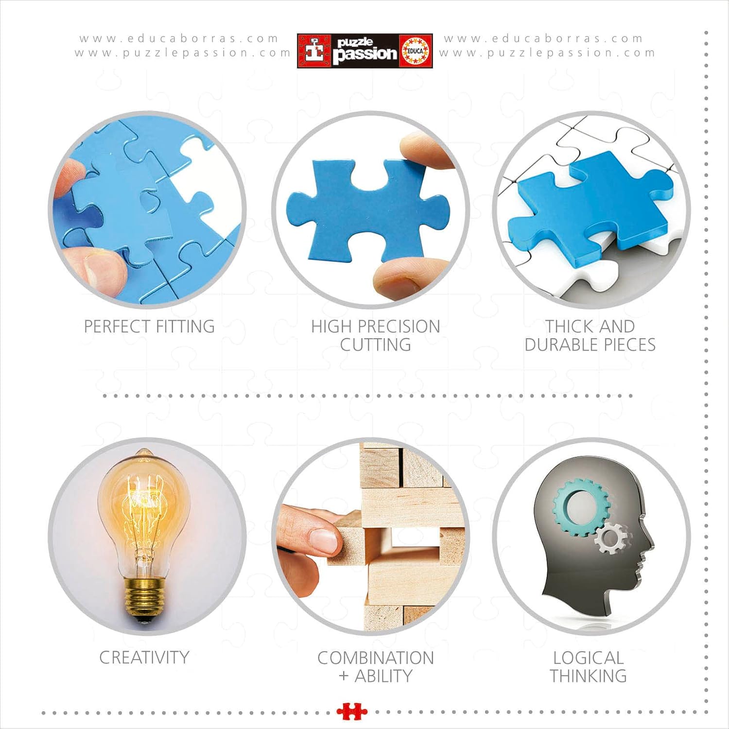 Thumbnail 4 de Puzzle Educa “Colmar, Francia” da 3.000 pezzi (120 x 85 cm) per adulti da 14 anni