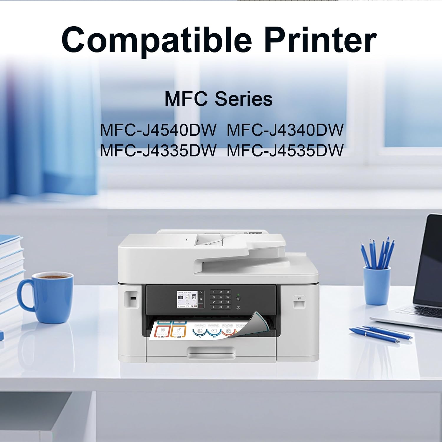 Detalle 2 de Uiprint LC426 compatible ink cartridges (4-pack: Black, Cyan, Magenta, Yellow) for Brother LC426 series