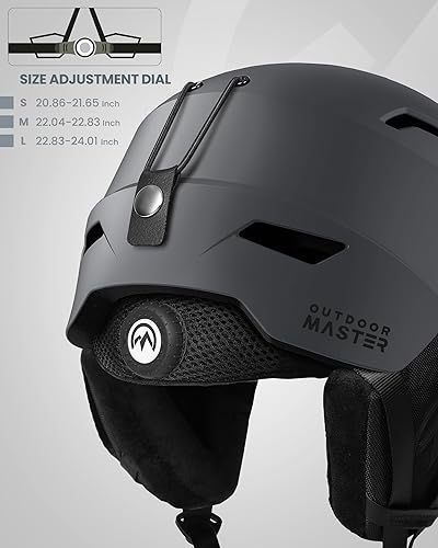 Detalle 2 de OutdoorMaster Ski Helmet Set with Goggles