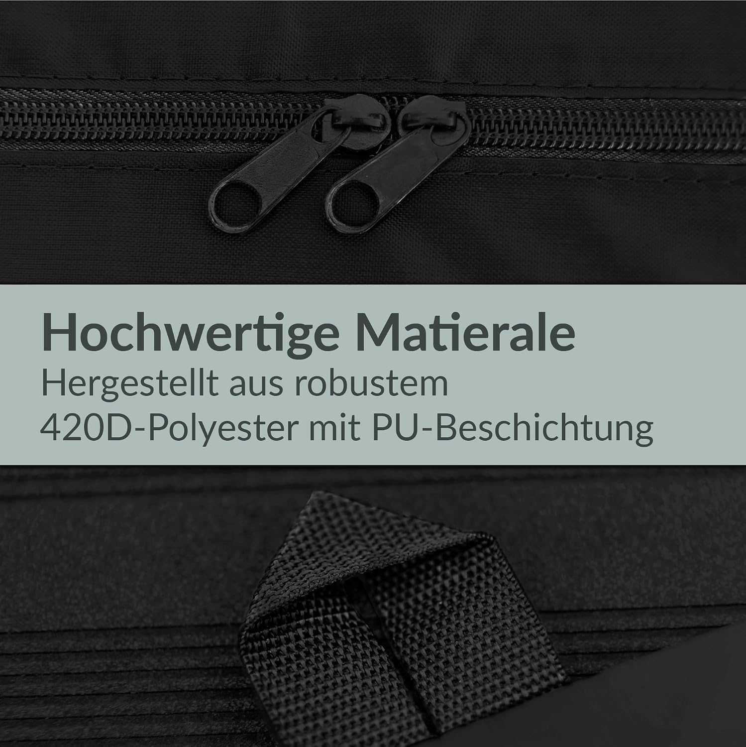 Thumbnail 5 de Chefarone Housse de Protection pour Coussins 125×50×32 cm – Sac de Rangement Étanche avec Poignée et Sac Inclus