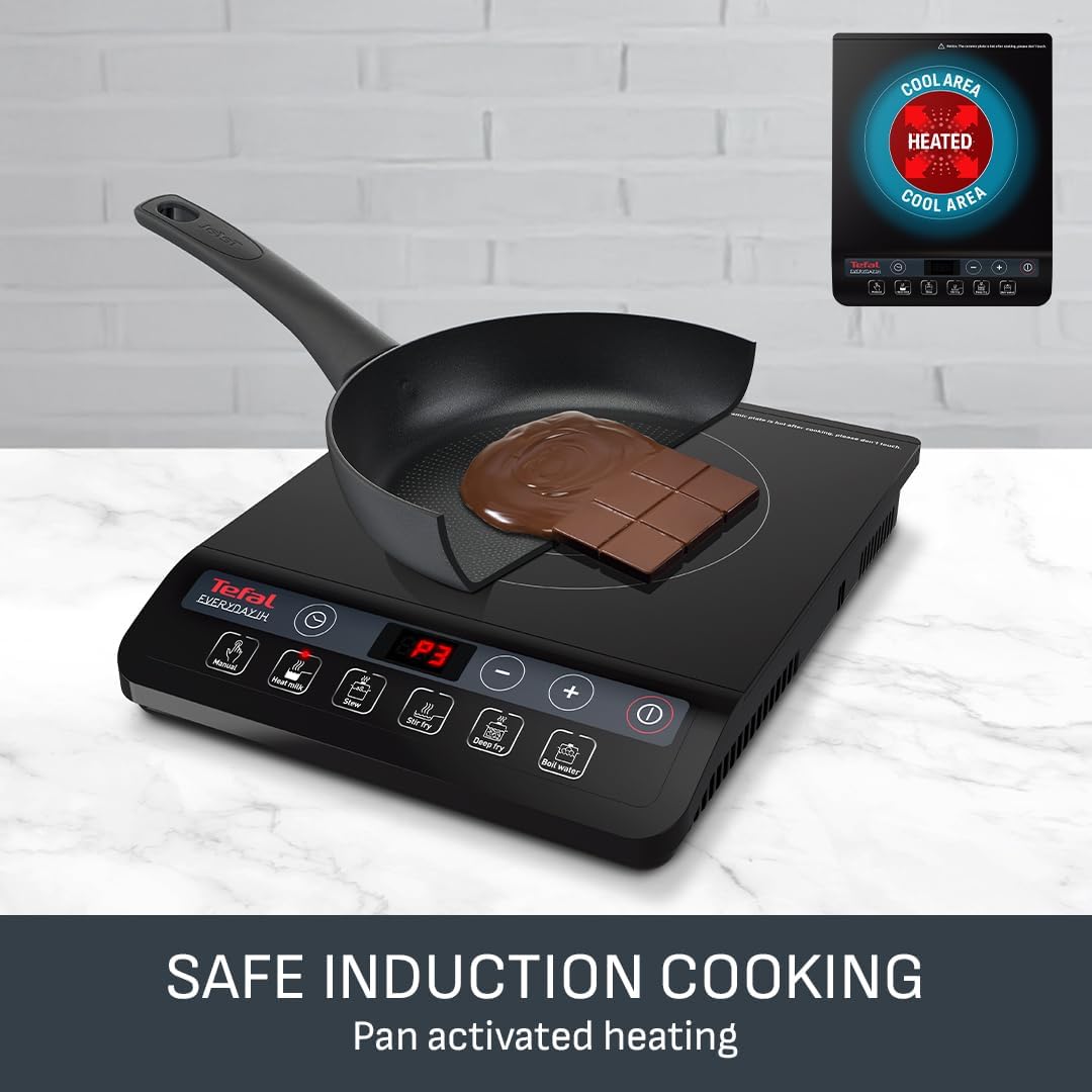 Detalle de Tefal Everyday Portable Electric Induction Hob IH201840