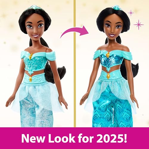 Detalle de Mattel Disney Princess Jasmine Fashion Doll in Signature Look