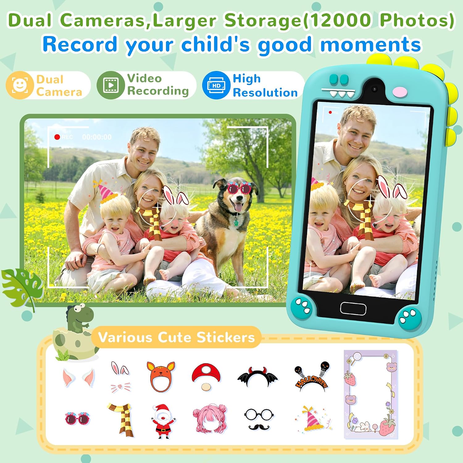 Thumbnail 4 de YIFOCO Kids Smart Phone 4" touchscreen