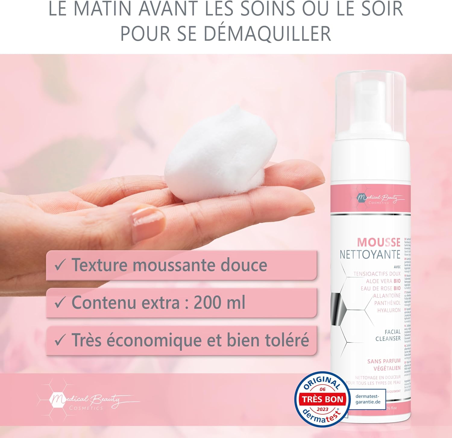 Detalle de Mousse Nettoyante 200 ml