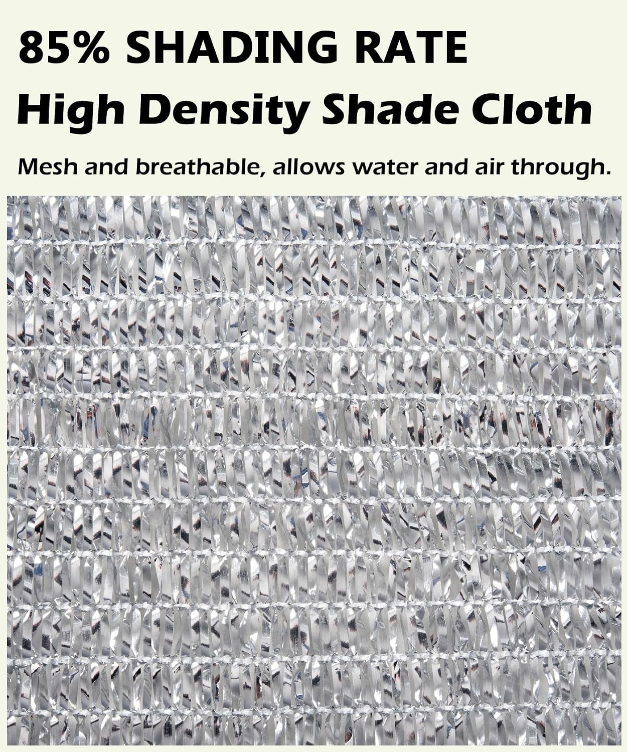 Detalle 2 de Reflective Shade Cloth 10 x 10 ft