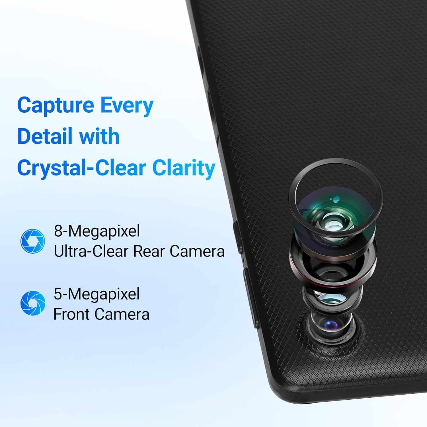 Thumbnail 5 de Gleeso Tablet 10 inch with Android 15 and Octa-Core Performance