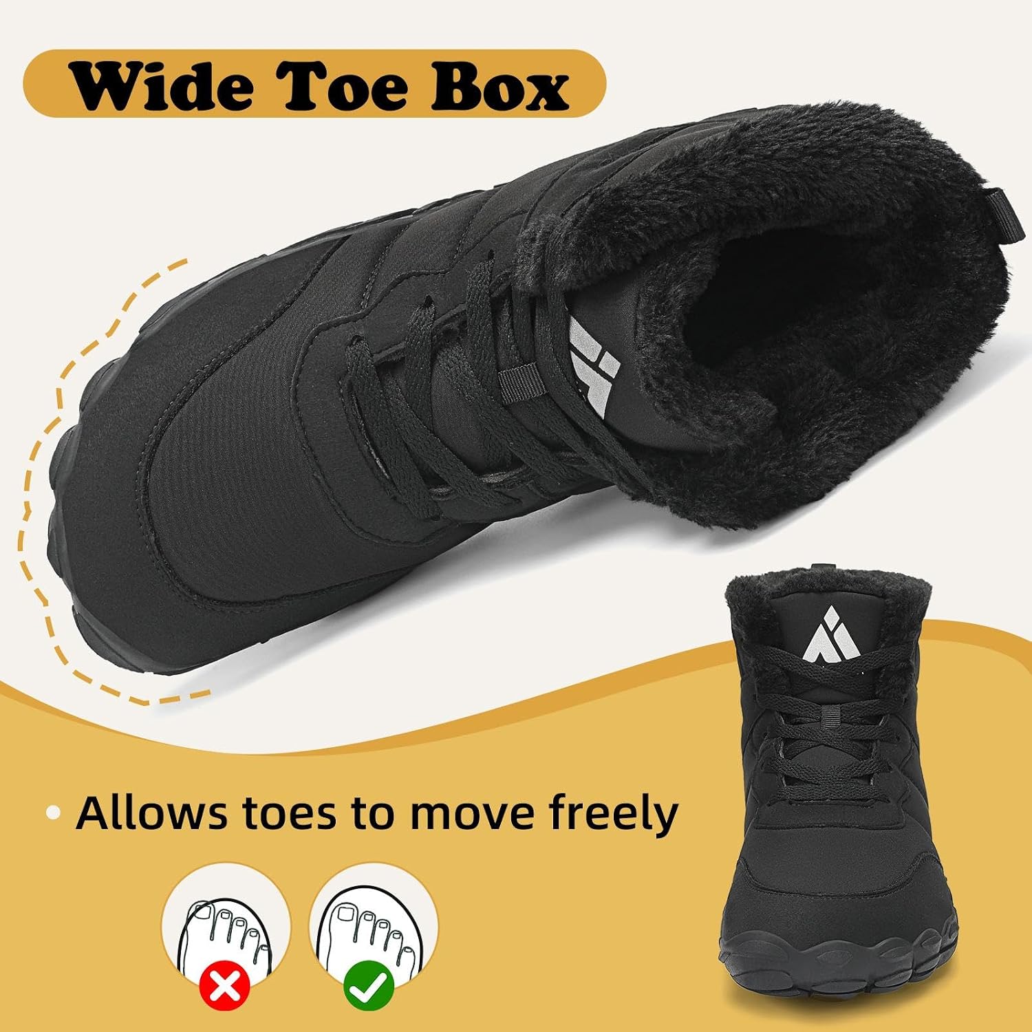 Thumbnail 1 de Mishansha Winter Barfußschuhe GR.36-48
