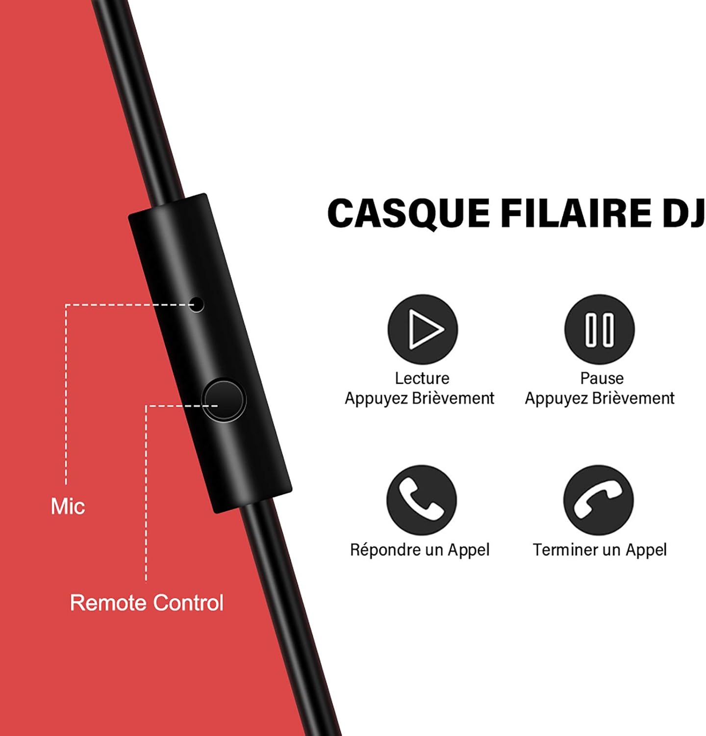 Thumbnail 1 de OneOdio Pro10 bedrade over-earhoofdtelefoon met 50mm-drivers en afneembare kabels