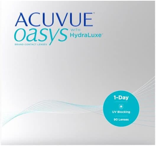 Detalle de ACUVUE OASYS 1-Day Tageslinsen – 90 Linsen, -4,25 dpt, BC 8,5, UV-Schutz