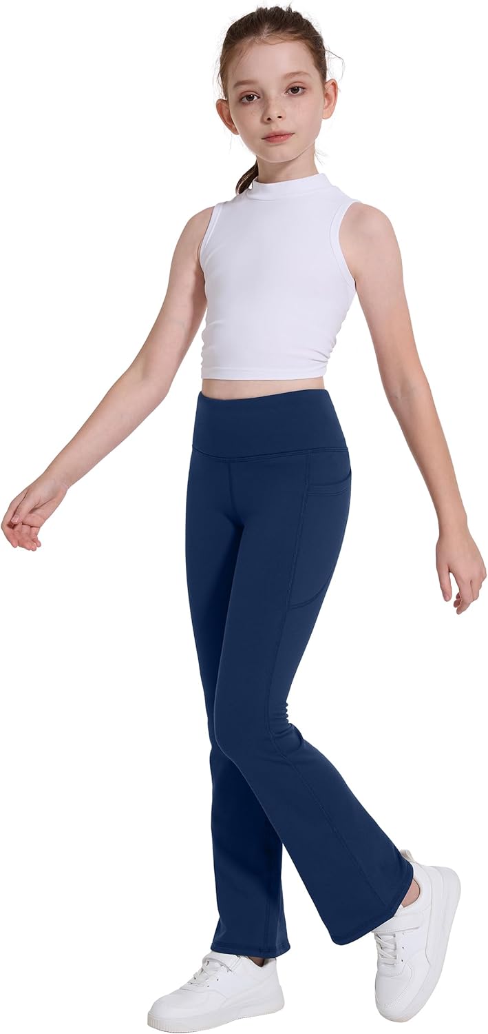 Thumbnail 5 de Desol 2er-Pack Thermo-Schlaghose für Mädchen mit Taschen – Flared Leggings für Teenager und Sport