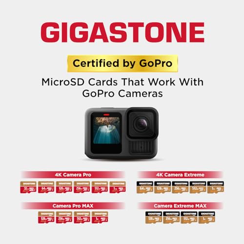 Thumbnail 4 de Gigastone 128GB Micro SD Card (5-Year Data Recovery) — 4K Video, U3 A2 V30, for GoPro, Drone, Nintendo Switch, and More