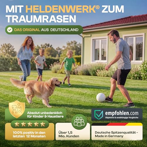 Thumbnail 6 de HELGENWERK Rasensamen schnellkeimend Sommer 0,5kg – ideal für Neuanlage oder Nachsaat
