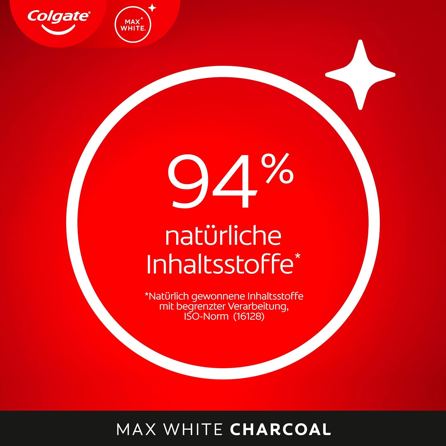 Thumbnail 6 de Colgate Max White Charcoal Zahnpasta 4x75 ml – Aktivkohle, entfernt oberflächliche Verfärbungen