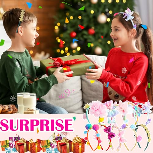 Thumbnail 5 de GSrenyu 12 Headband Making Kit for Girls – Creative DIY Craft Gift for 4–9 Year Olds