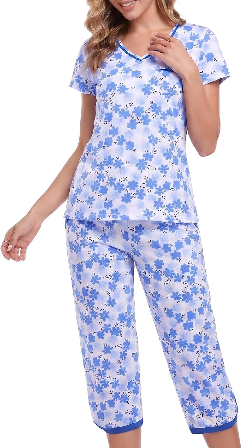 Thumbnail 6 de IZZY + TOBY Women's Pajama Set with Capri Pants