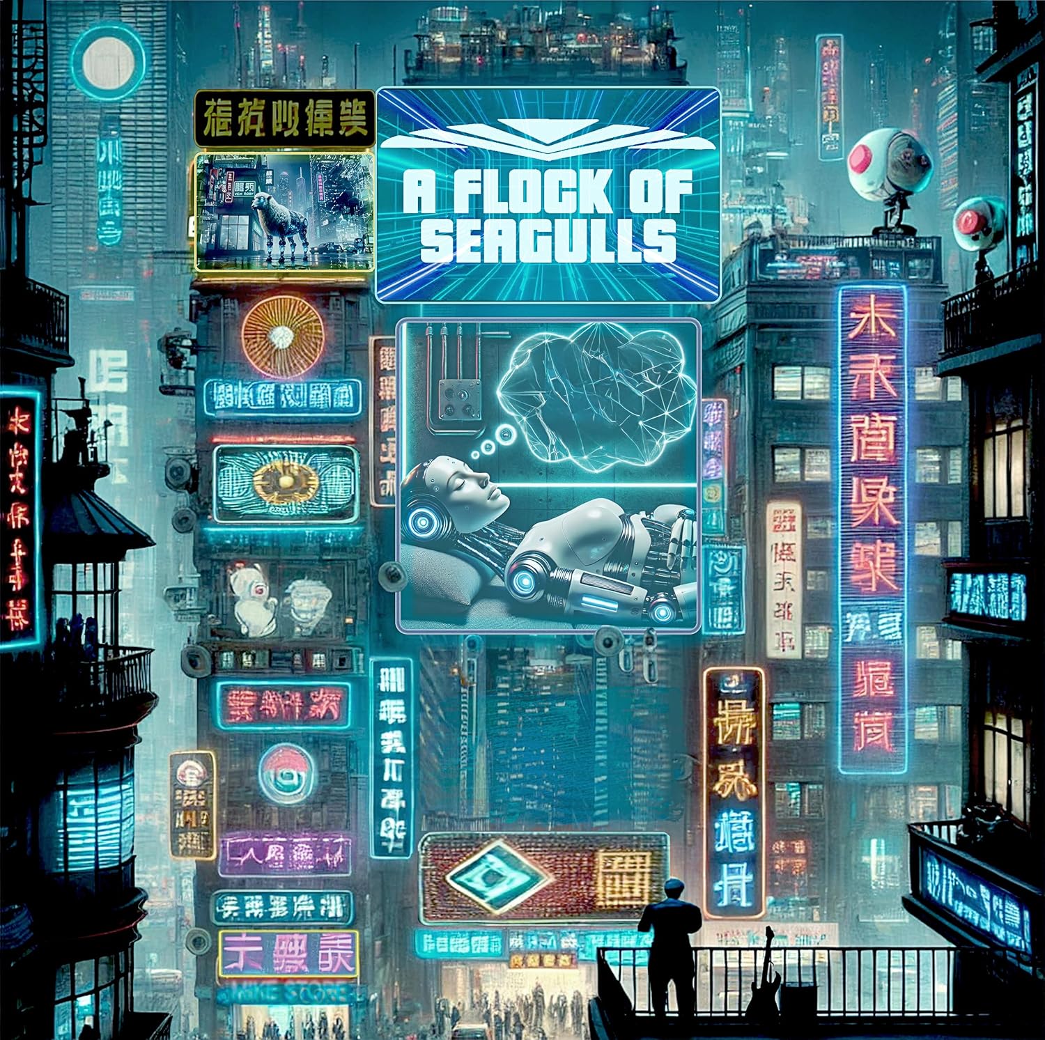 Detalle 2 de A Flock Of Seagulls Some Dreams Audio CD, 2024 New Wave Album