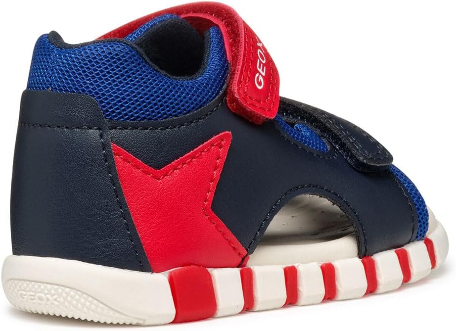 Detalle de Geox Baby-Jungen B Iupidoo Boy Sandal – Atmungsaktiver Begleiter für warme Tage