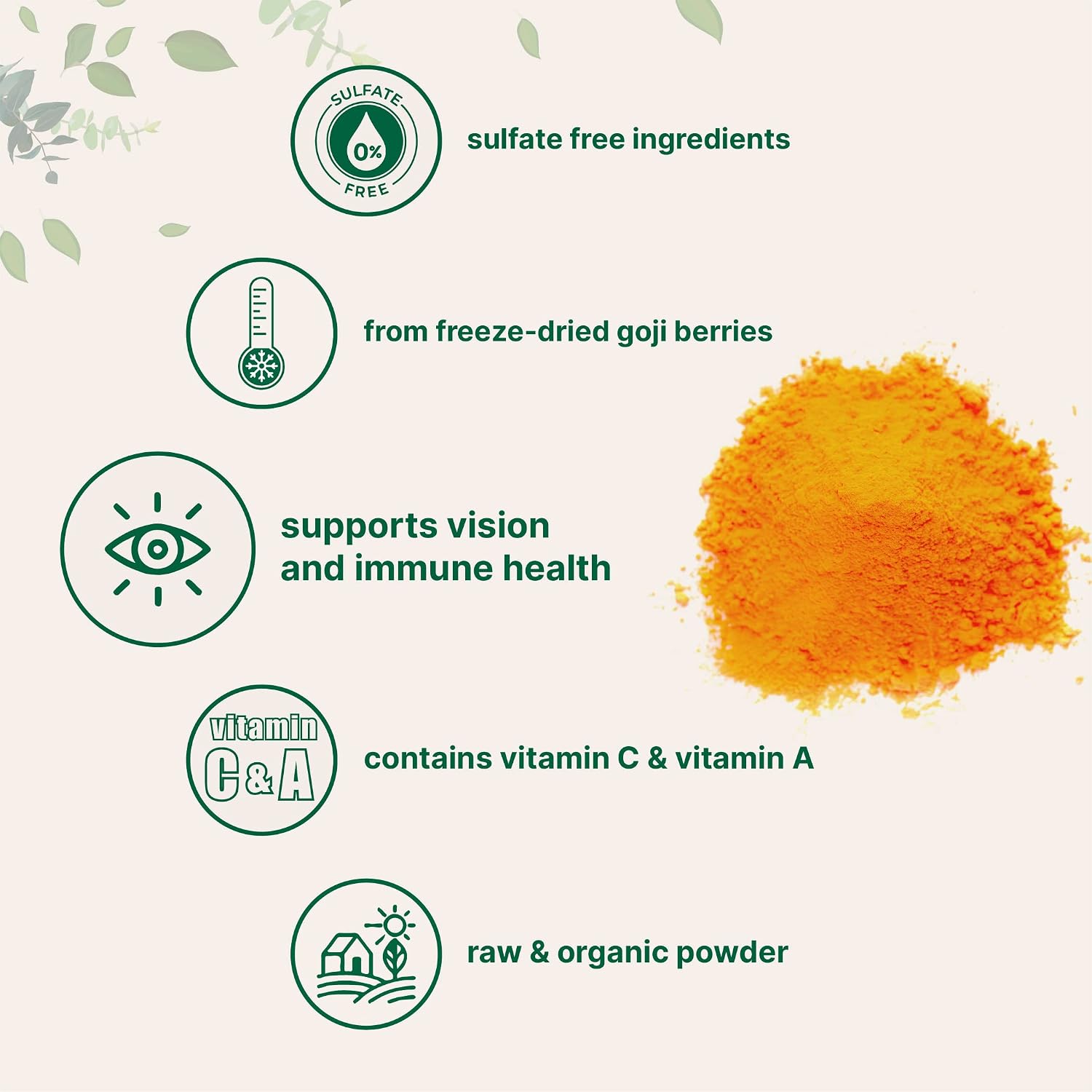 Thumbnail 2 de Micro Ingredients Organic Goji Berry Powder, 16 oz, Freeze-Dried, Vegan