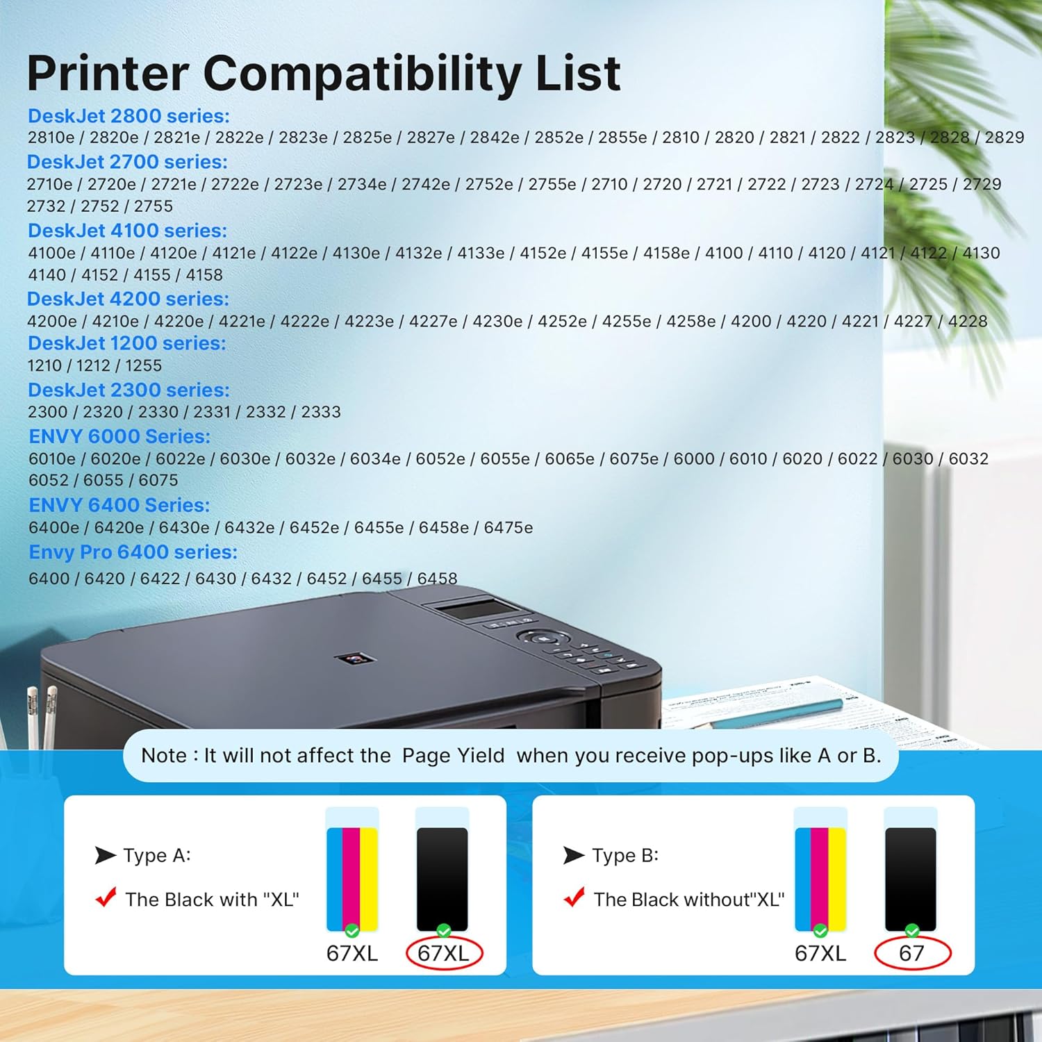 Thumbnail 1 de 67XL Ink Cartridges Combo Pack 705 pages 🖨️