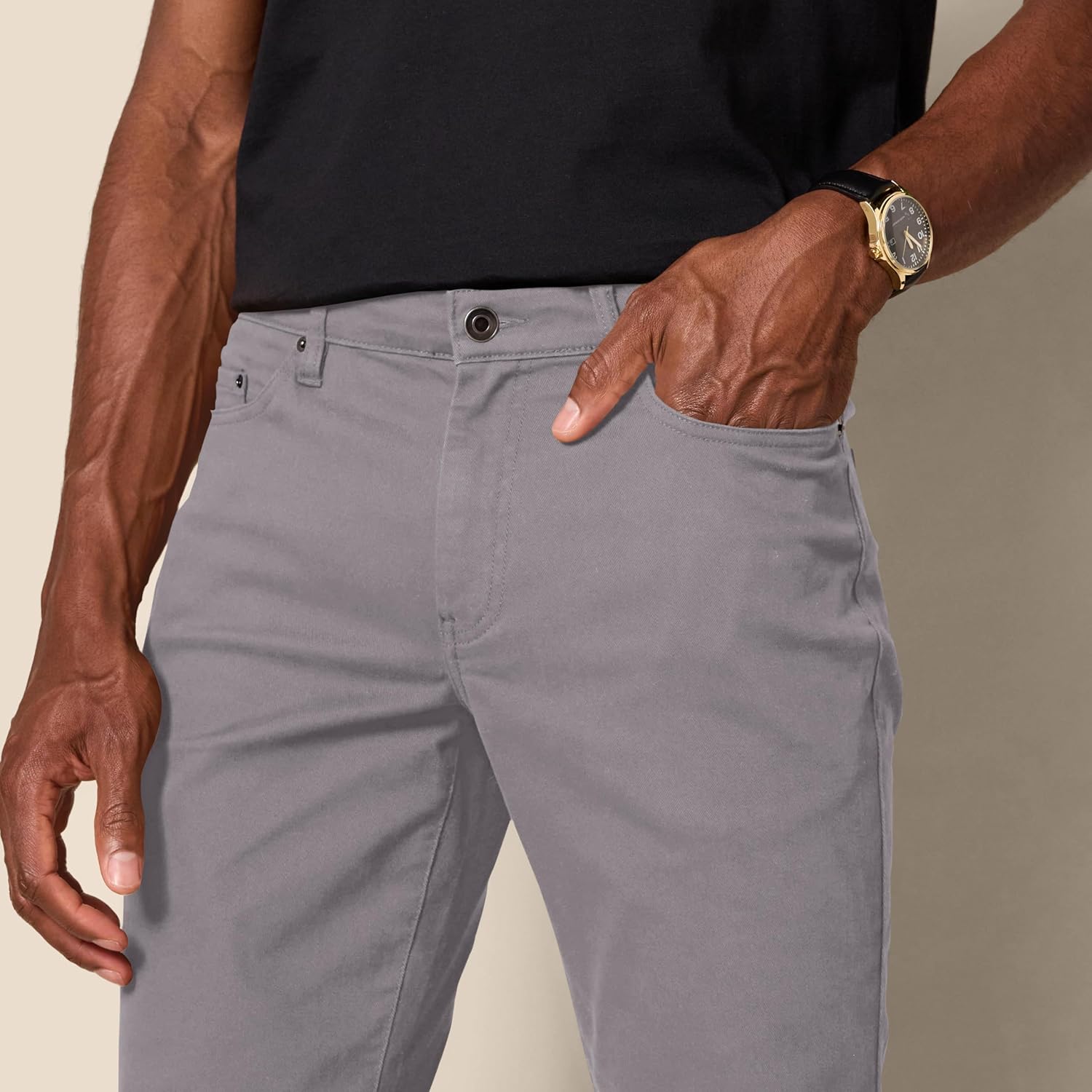 Thumbnail 3 de Amazon Essentials Herren 5-Pocket-Stretch-Twillhose mit schmaler Passform