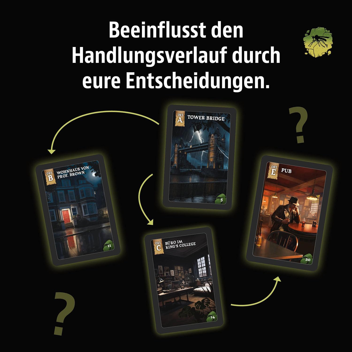 Thumbnail 4 de KOSMOS 684433 Masters of Crime: Mosquito — Krimispiel für 1–6 Spieler 🎲
