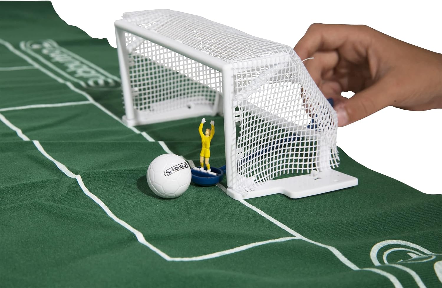 Thumbnail 6 de Megableu Subbuteo FFF 678325 – gra stołowa w piłkę nożną, mata 122 × 80 cm