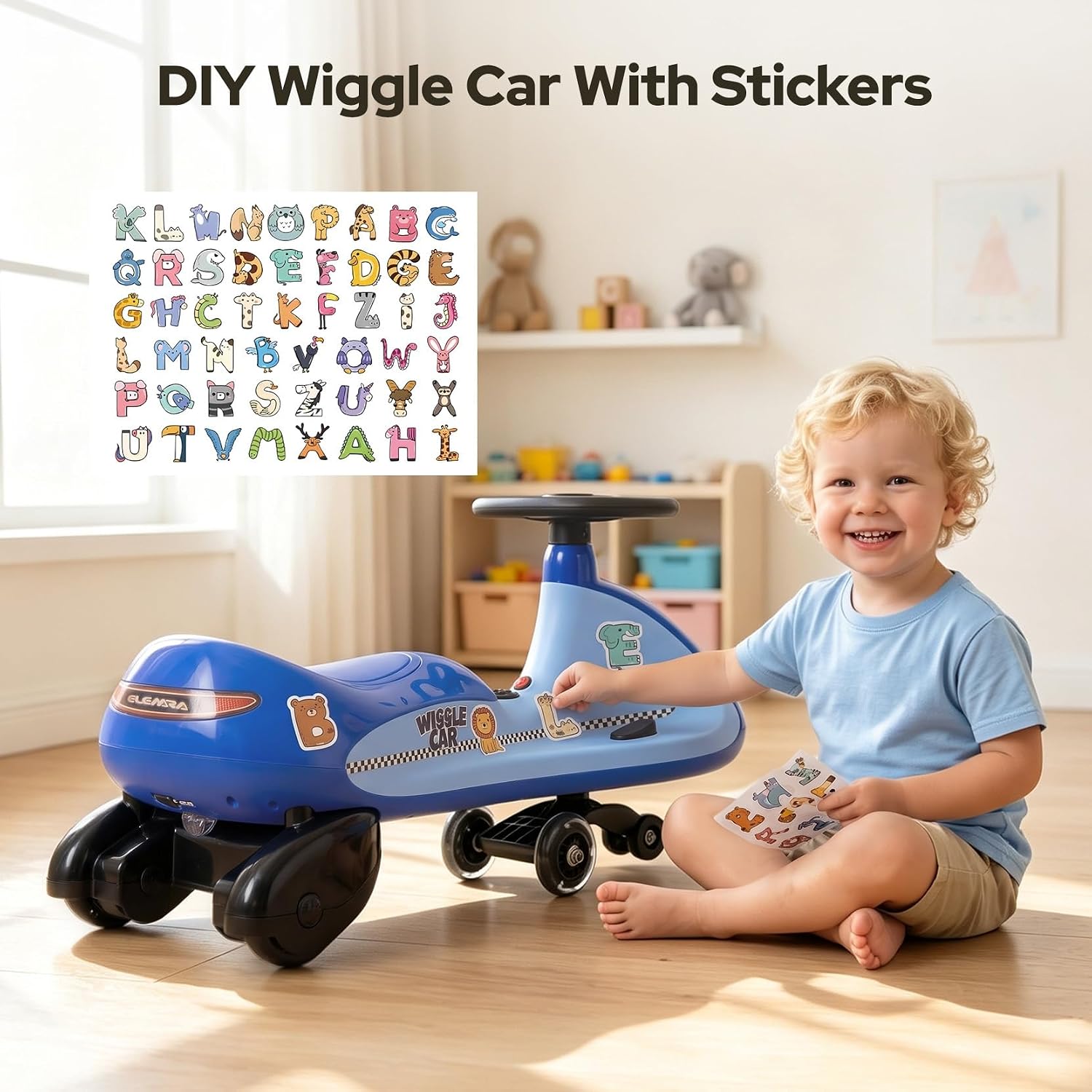 Detalle 2 de ELEMARA Electric Wiggle Car 12V