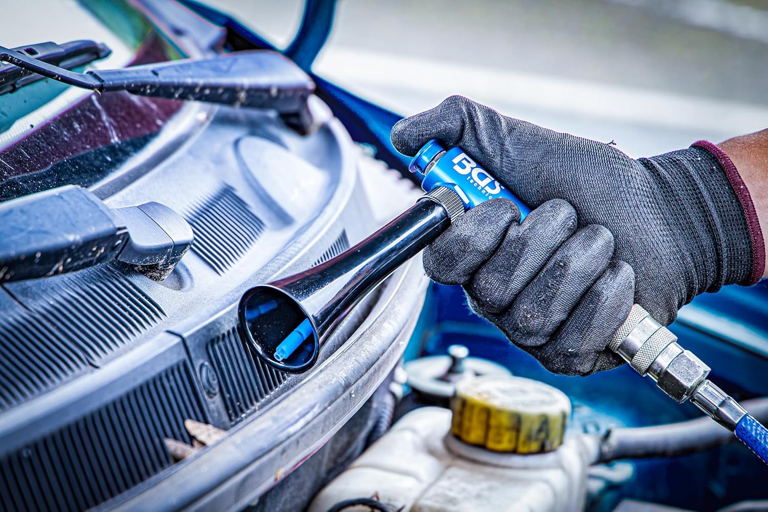 Detalle de Turbo-Druckluft-Ausblaspistole BGS 7179
