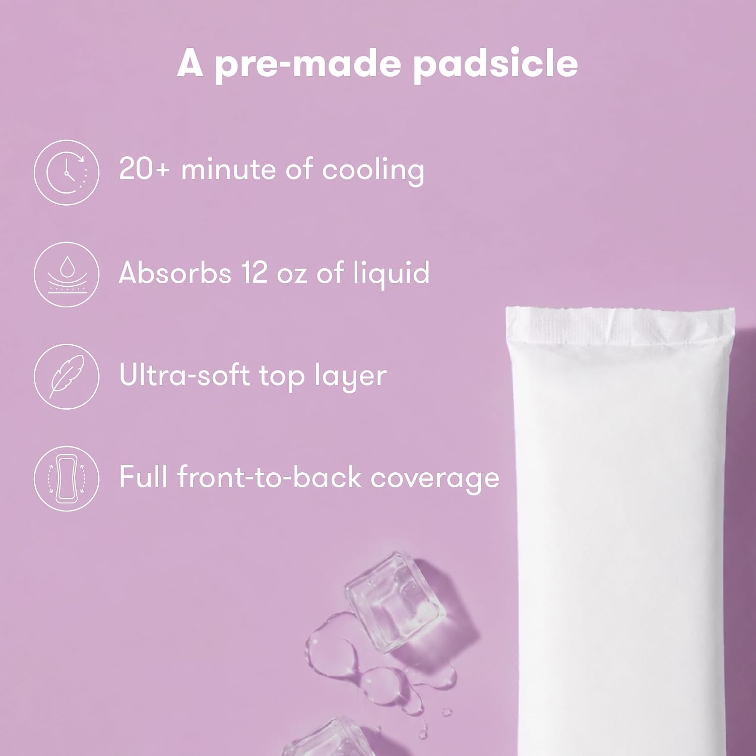Thumbnail 1 de Frida Mom 2 in 1 postpartum cooling pads with built-in instant cold therapy