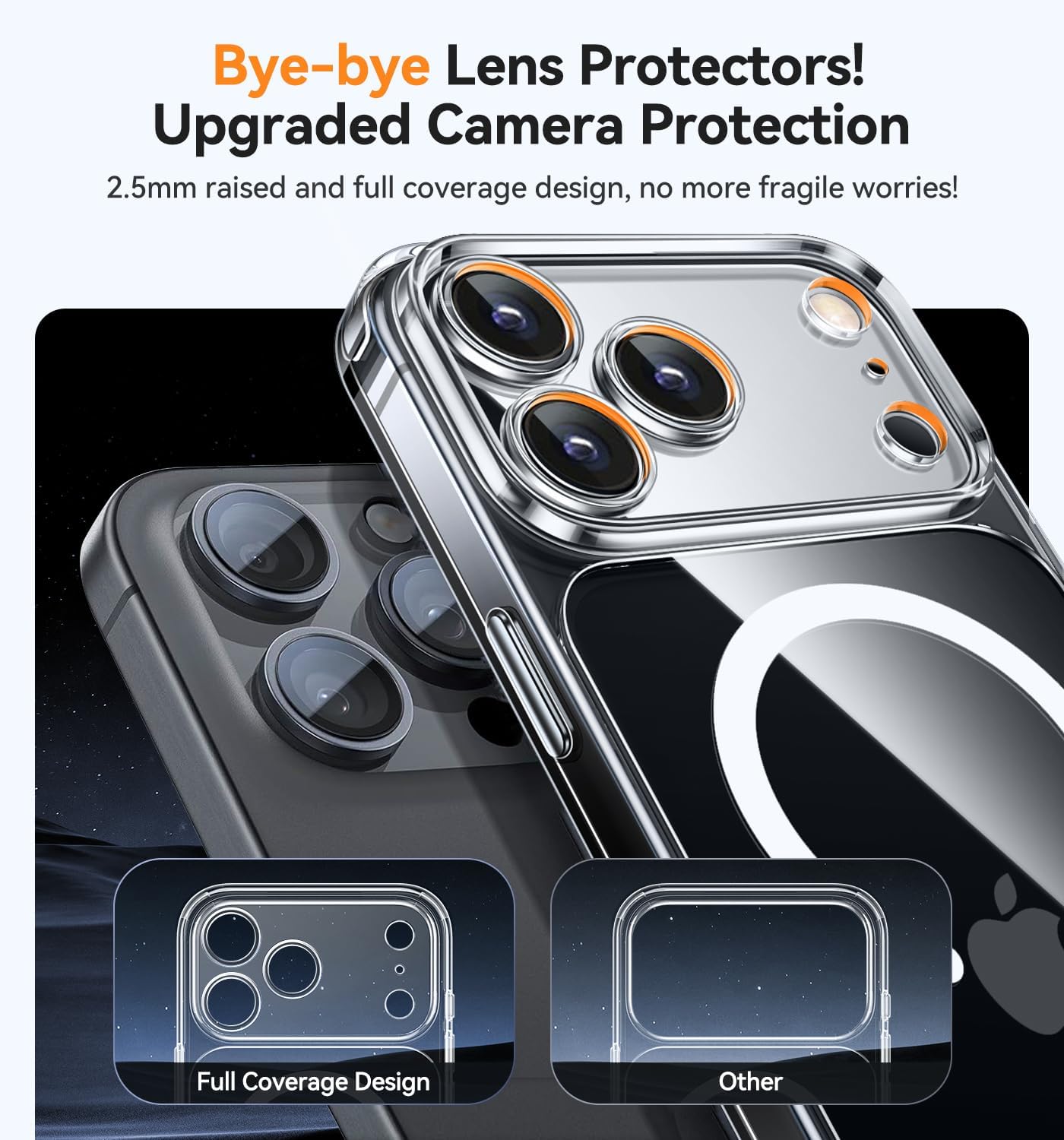 Detalle de CANSHN iPhone 17 Pro 6,3 Pollici custodia