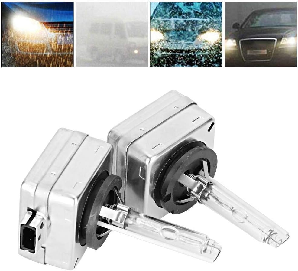Detalle de Akozon D1S xenonlampor för bil, 35 W och 6 000 K, 2-pack