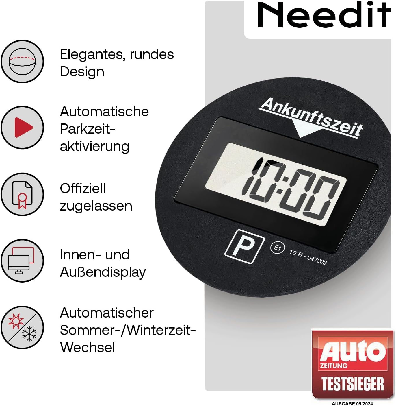 Detalle 2 de Needit Park Lite One elektronische Parkscheibe