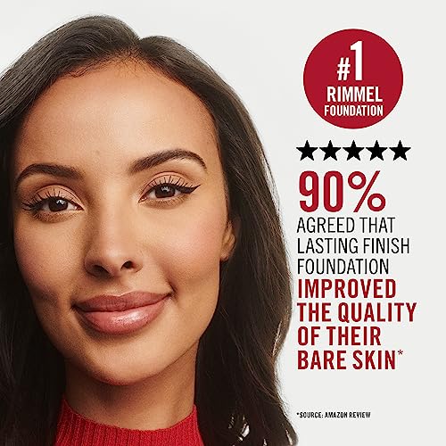 Detalle 2 de Rimmel Lasting Finish 35Hr Foundation 200 Soft Beige — Full Coverage, Hydrating and Sun-Screened