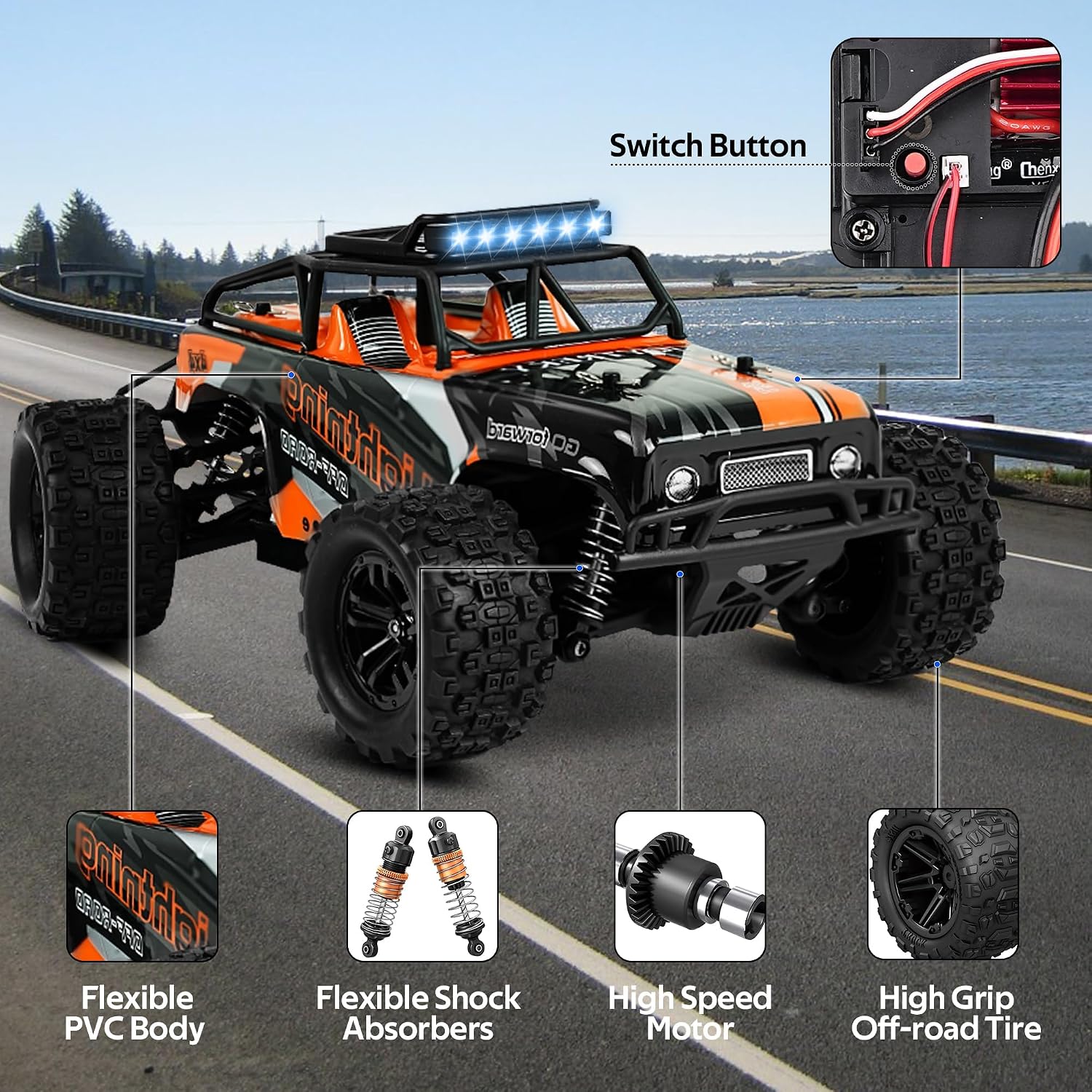 Thumbnail 4 de JOYTREKY voiture RC 1:18 40 km/h