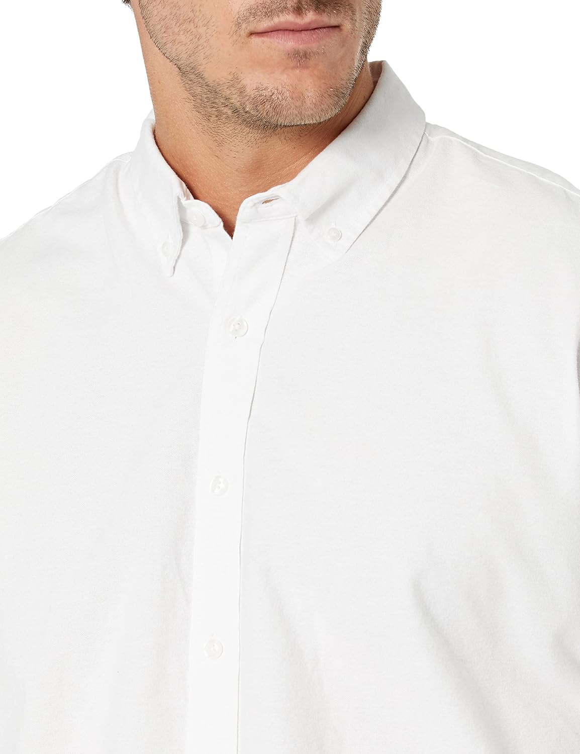 Thumbnail 2 de Amazon Essentials Herren Langärmliges Stretch-Oxford Hemd in normaler Passform (Big & Tall) – klassischer Knopflook für Alltag und Anlass