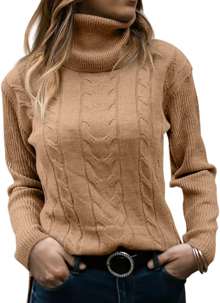 Detalle 1 de GeGekoko Pullover Damen Rollkragen