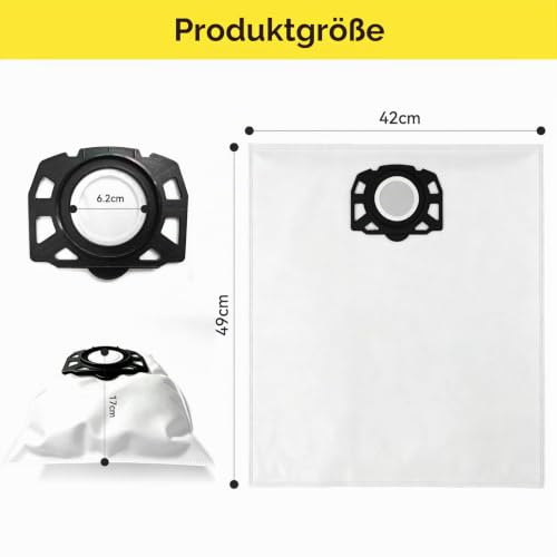 Detalle de howekuze Staubsaugerbeutel, 10 Stück