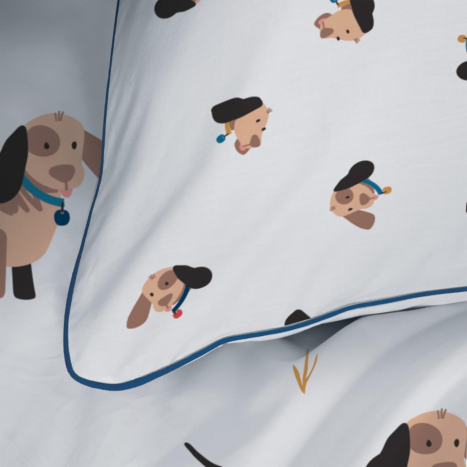 Thumbnail 1 de MATT & ROSE Parure de lit Garçon 140x200 cm WAF : housse + taie réversible en coton