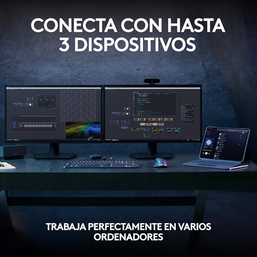 Thumbnail 10 de Logitech MX Keys S: Teclado inalámbrico de perfil bajo para escritura fluida y multitarea