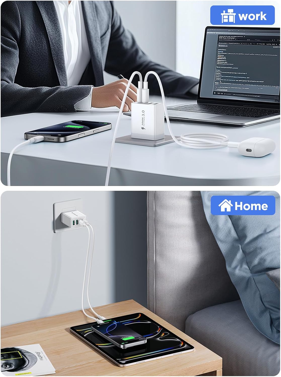 Thumbnail 6 de Aiminu USB-C wall charger, 40W