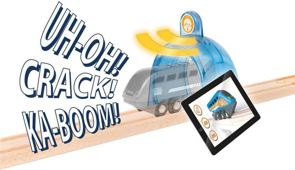 Thumbnail 5 de BRIO World Smart Tech Sound Danger Crossing for Kids ⛂🚂🚆🚋🚞📦🚏🚦🚧🧸🚸