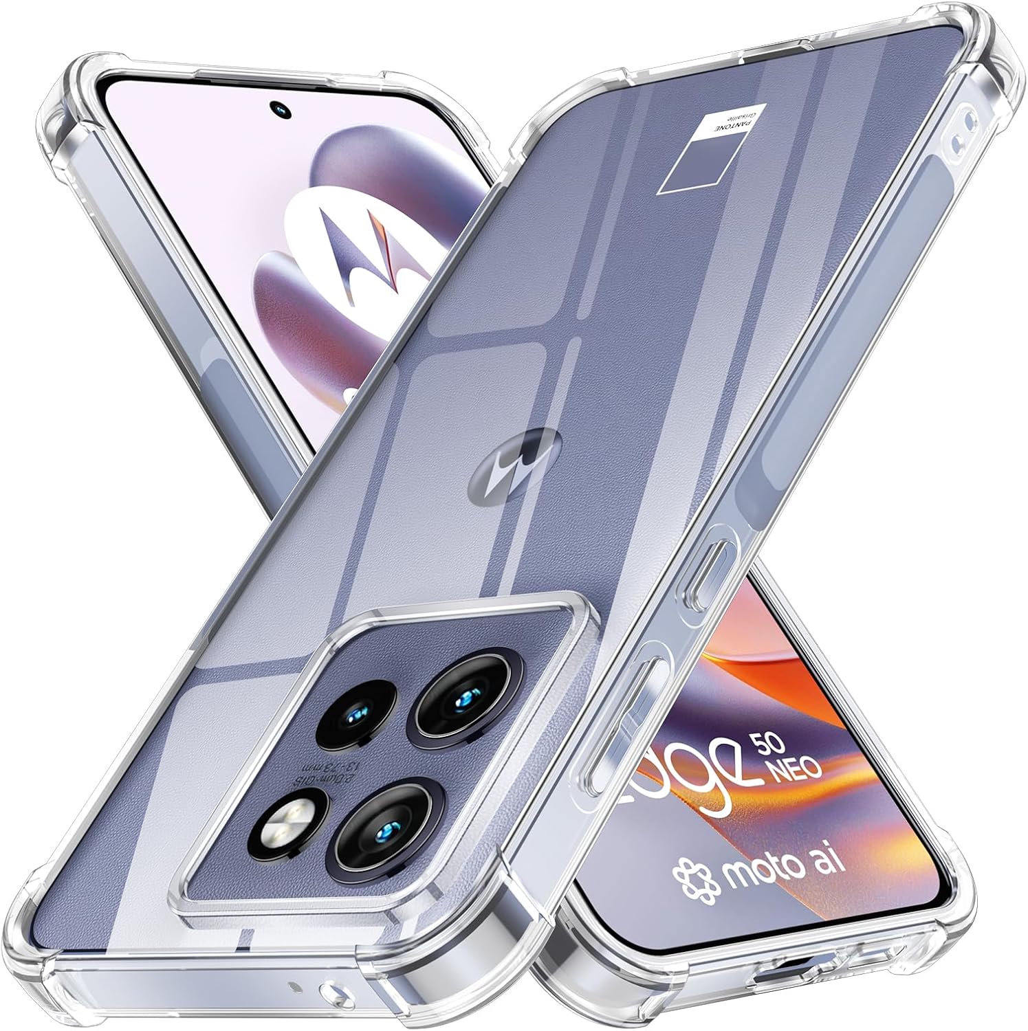 Detalle de Pnakqil cover Motorola Edge 50 Neo 6.07