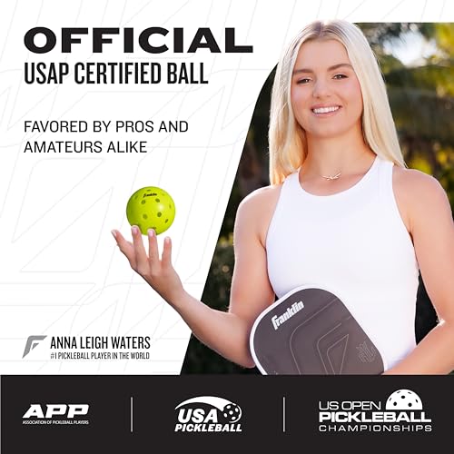 Detalle 2 de Franklin Sports X-40 Outdoor Pickleballs – USAPA Approved (100 Pack)