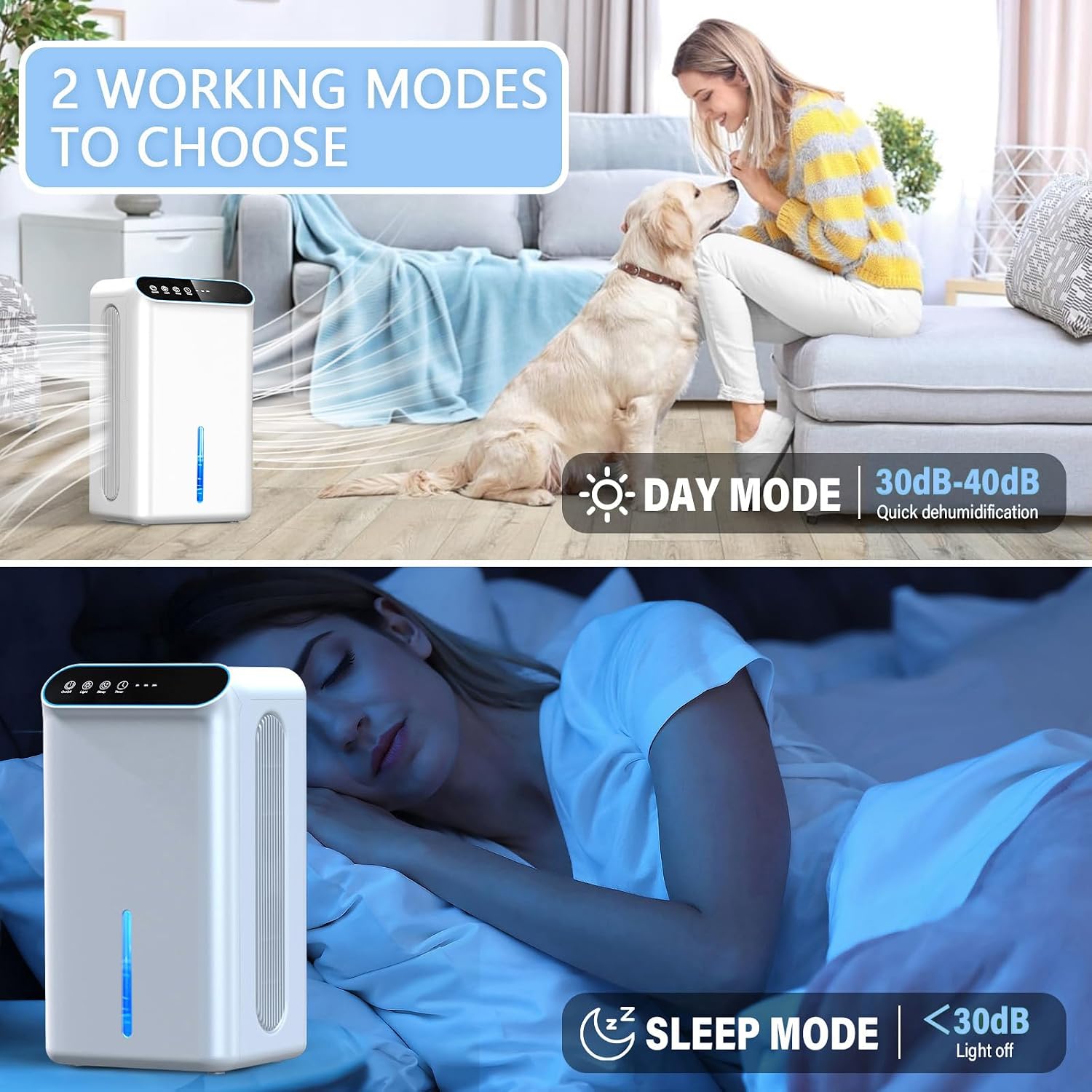 Detalle 2 de Dehumidifier with 98oz Tank